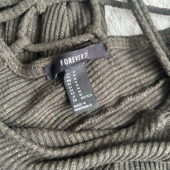 Forever 21 Black A-Line‎ Scoop Neck Dress - Picture 6 of 9